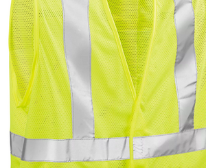 Class 2 Standard Hi-Vis Safety Vest - Lime