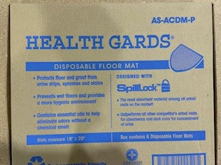 Health Guard Disposable Floor Mat (Box Of 6)