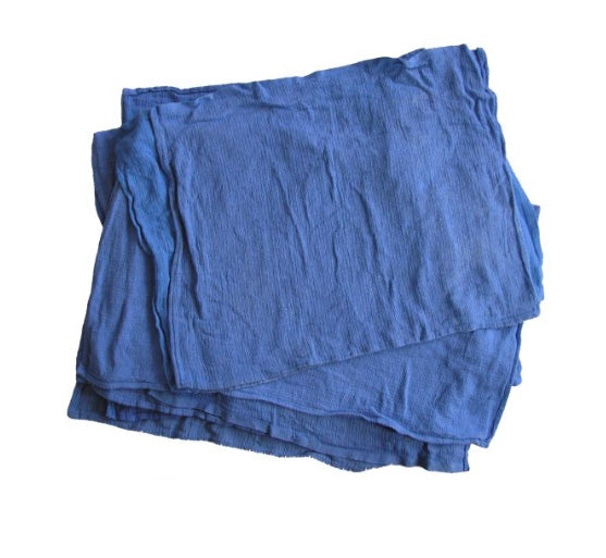 Blue Cotton Window Towel 12 pack (Huck)