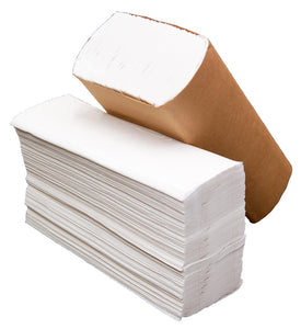 Multi-Fold Hand Towels - White