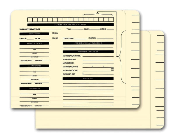 Service File Folders (100)