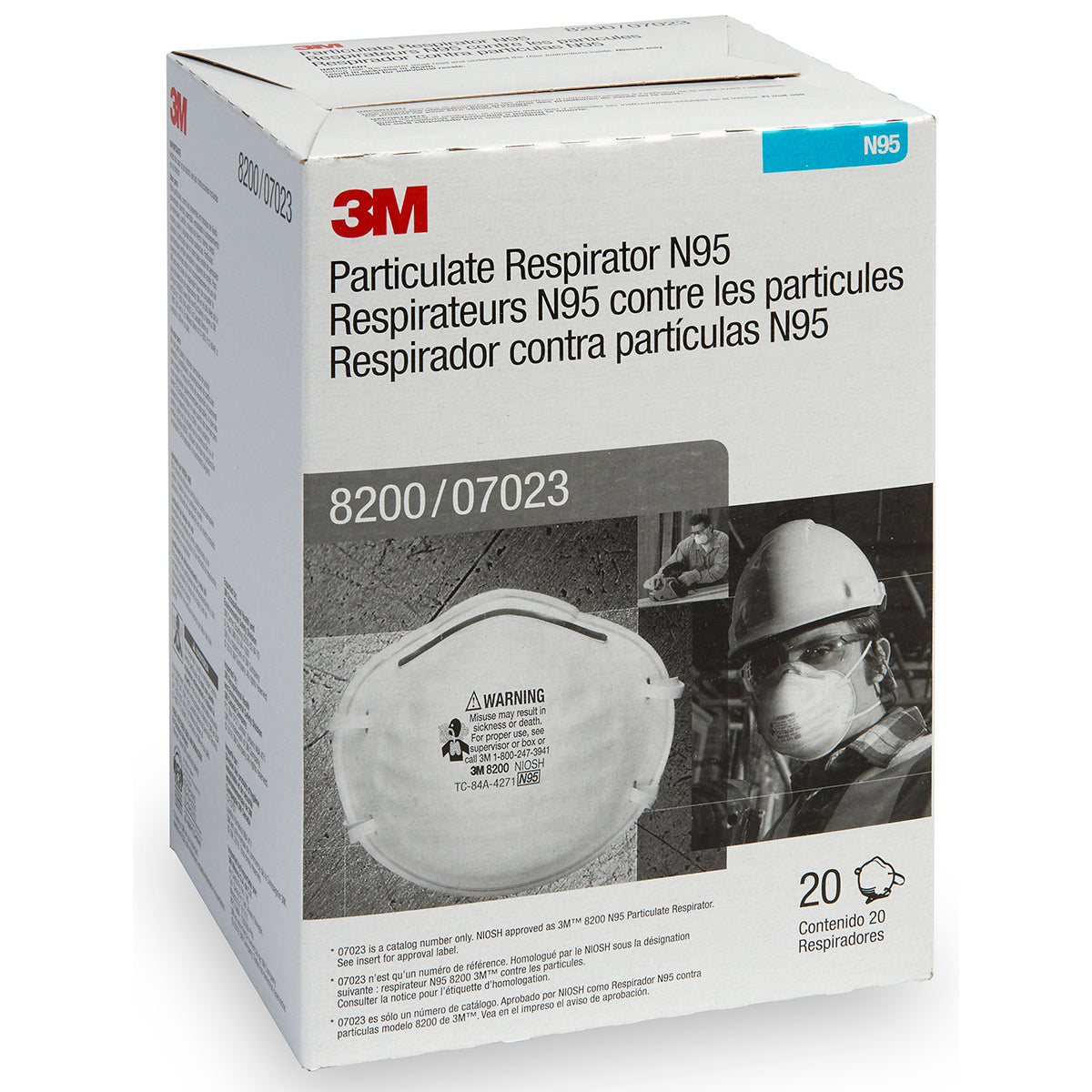 3M N95 Particulate Respirator Mask (Box)