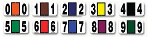 Color-Coded Filing Numbers (Roll 500)